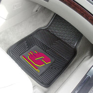 Central Michigan Chippewas 2 Piece Vinyl Car Mats - 18"x27"