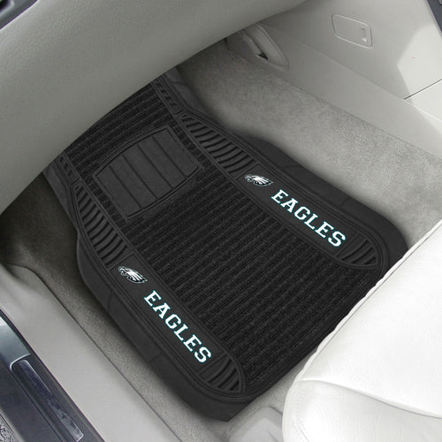 Philadelphia Eagles 2-piece Deluxe Car Mat Set 21