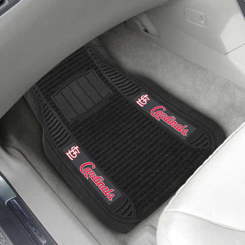 St. Louis Cardinals 2-piece Deluxe Car Mat Set 21