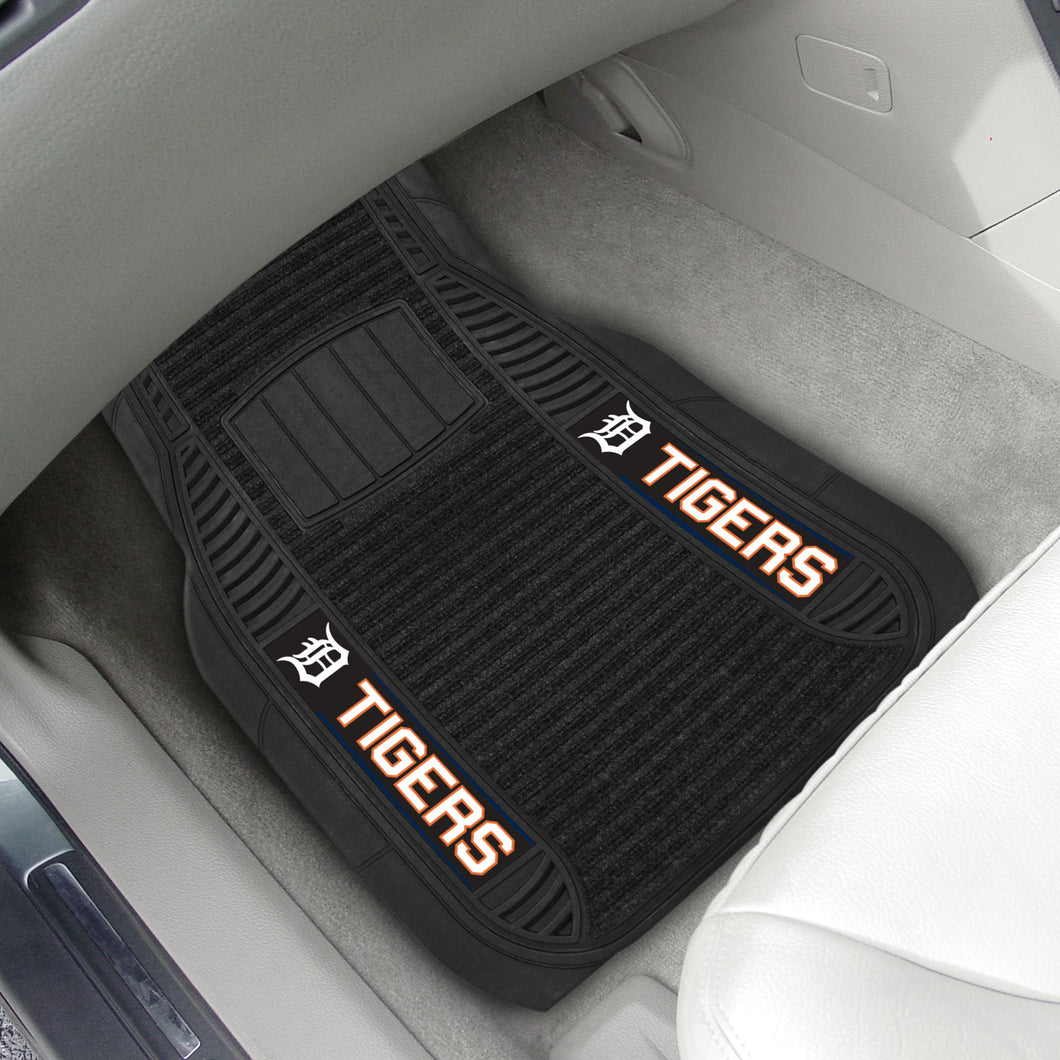 Detroit Tigers 2-piece Deluxe Car Mat Set 21