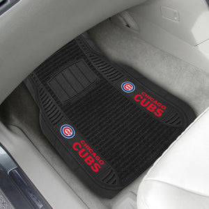 Chicago Cubs 2-piece Deluxe Car Mat Set 