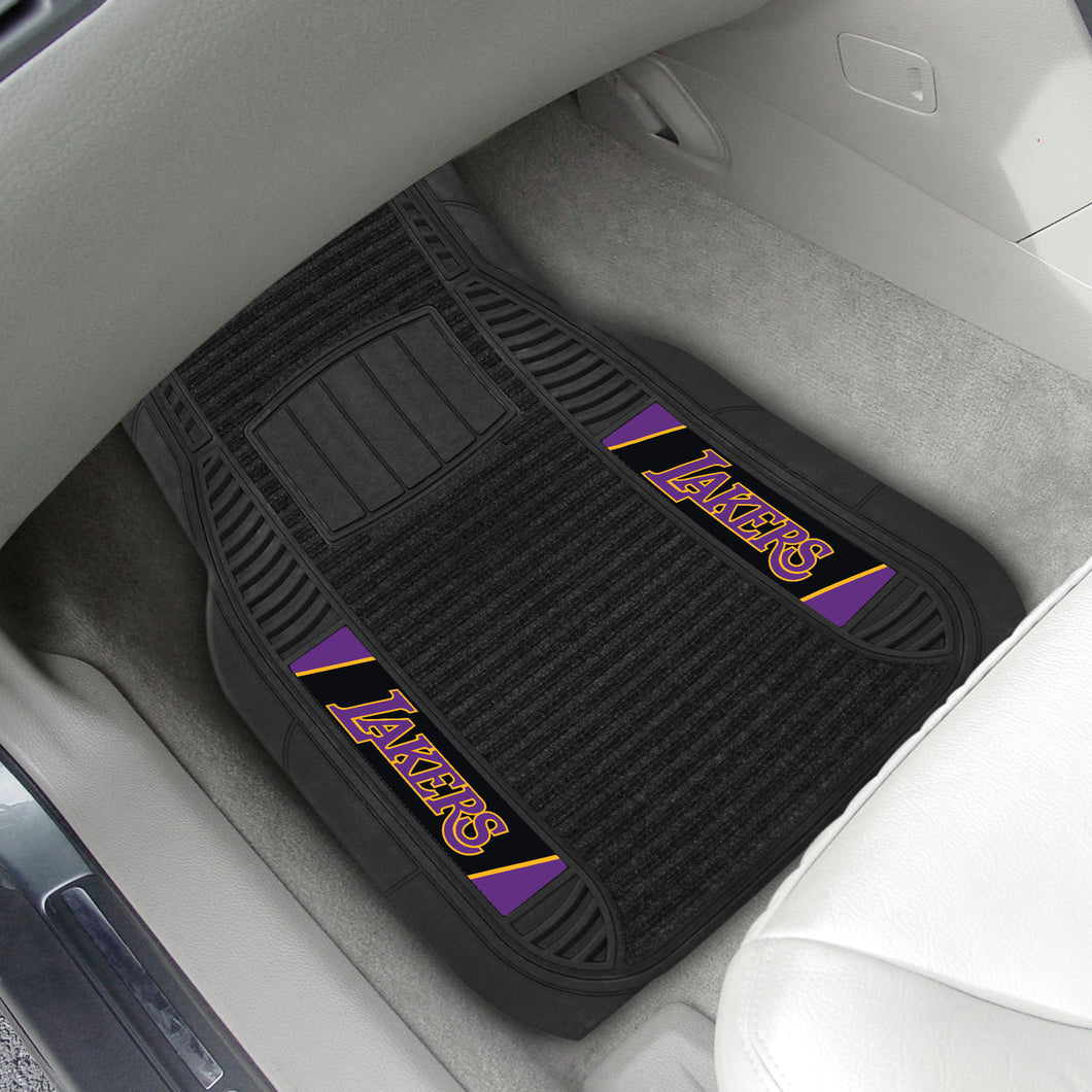 Los Angeles Lakers 2-piece Deluxe Car Mat Set 21