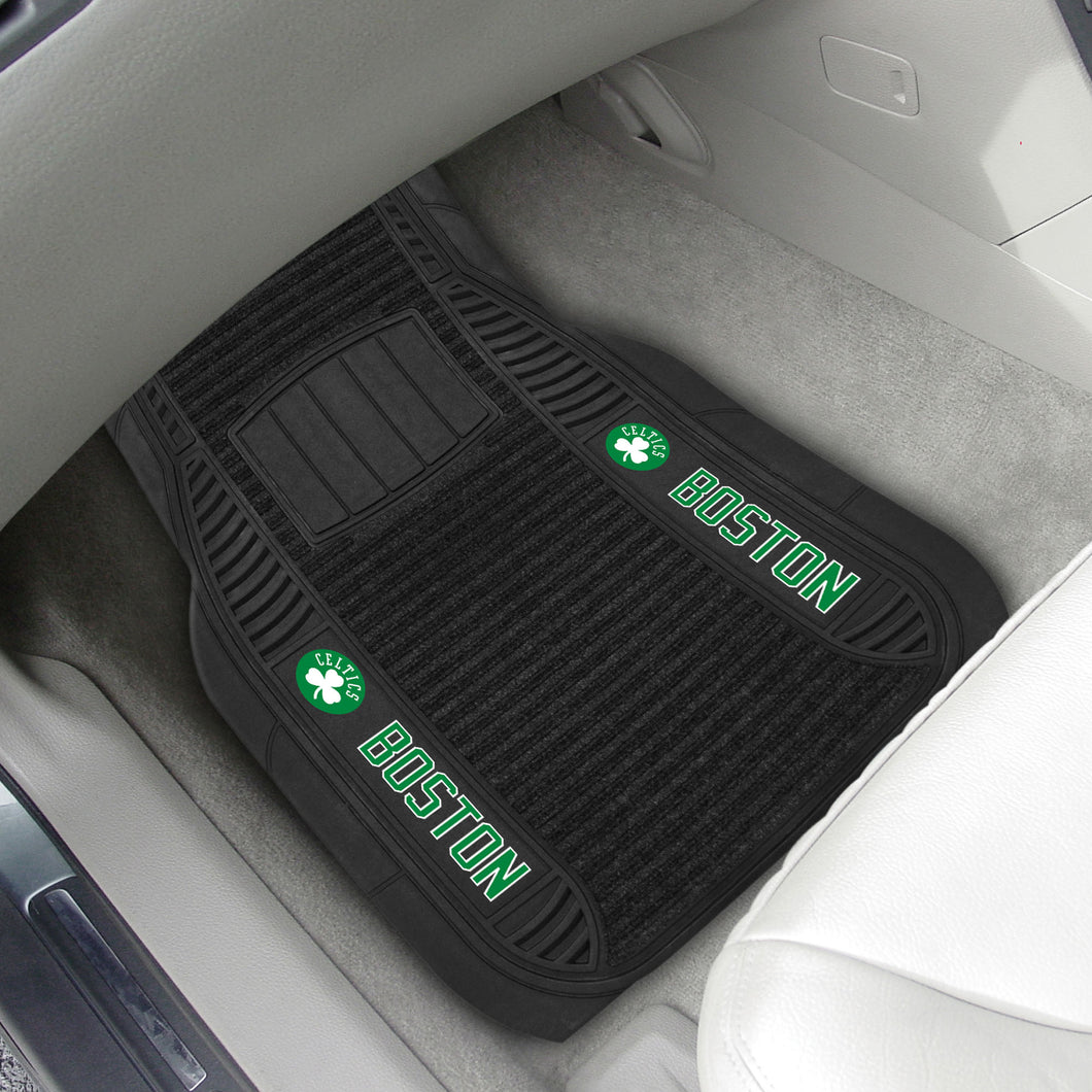 Boston Celtics 2-piece Deluxe Car Mat Set 21