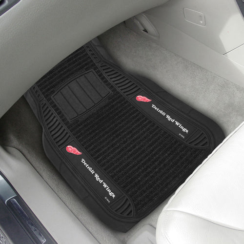 Detroit Red Wings 2-piece Deluxe Car Mat Set 21