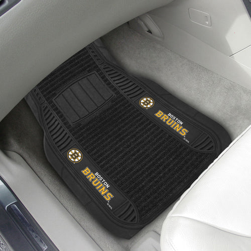 Boston Bruins 2-piece Deluxe Car Mat Set 21