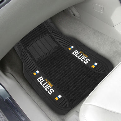 St. Louis Blues 2-piece Deluxe Car Mat Set 21