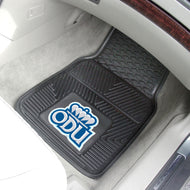 Old Dominion Monarchs 2 Piece Vinyl Car Mats - 18"x27"