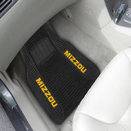 Missouri Tigers 2-piece Deluxe Car Mat Set 21"x27"