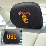 USC Trojans Set of 2 Headrest Covers