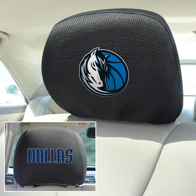 dallas mavericks head rest covers