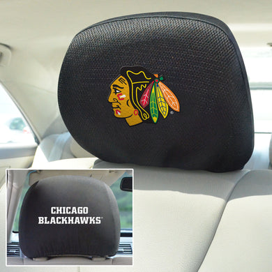 Chicago Blackhawks Set of 2 Headrest Covers