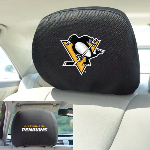 Pittsburgh Penguins Set of 2 Headrest Covers
