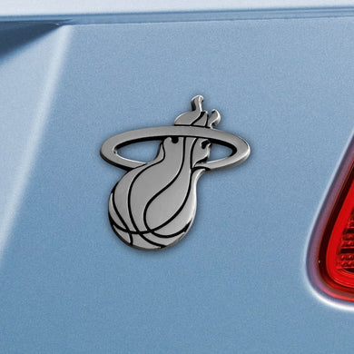 Miami Heat Chrome Auto Emblem