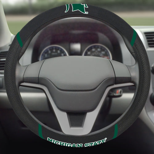 Michigan State Spartans Steering Wheel Cover 