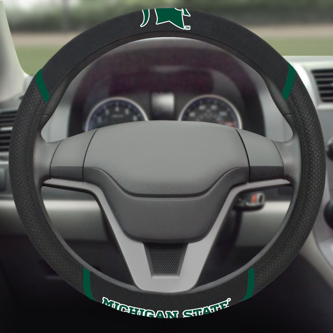 Michigan State Spartans Steering Wheel Cover 
