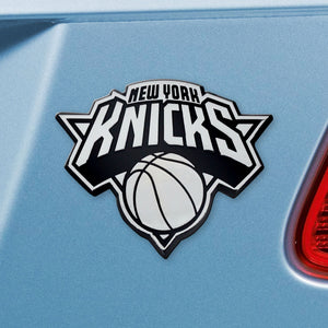 New York Knicks Chrome Auto Emblem