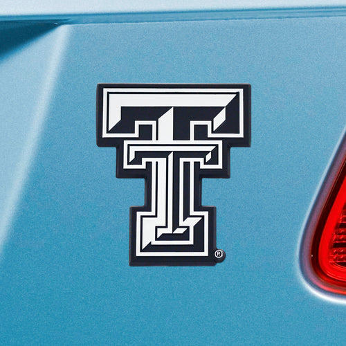 Texas Tech Red Raiders Chrome Auto Emblem