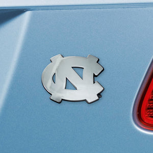 North Carolina Tar Heels Chrome Auto Emblem