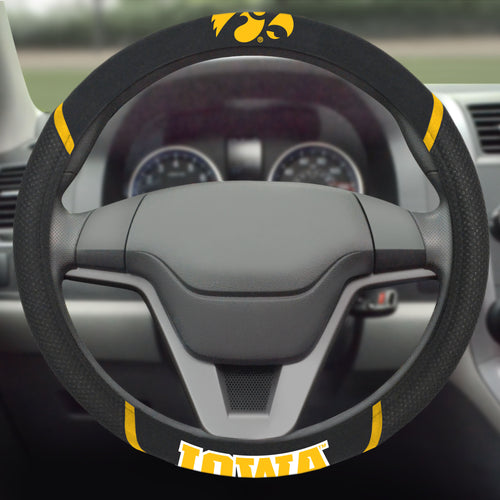 Iowa Hawkeyes Steering Wheel Cover 