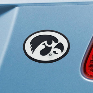 Iowa Hawkeyes Chrome Auto Emblem