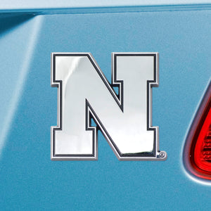 Nebraska Cornhuskers Chrome Auto Emblem