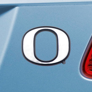 Oregon Ducks Chrome Auto Emblem