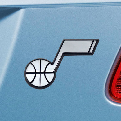  Utah Jazz Chrome Auto Emblem