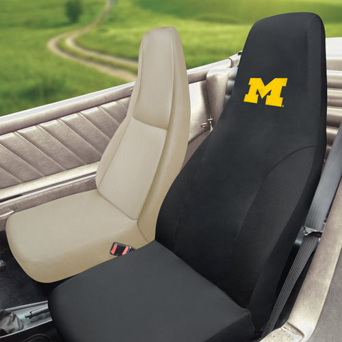 Michigan Wolverines Embroidered Seat Covers 