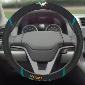 Miami Dolphins Steering Wheel Cover 