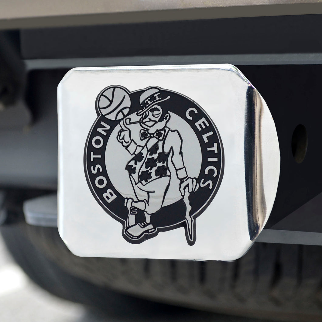 Boston Celtics Chrome Hitch Cover 