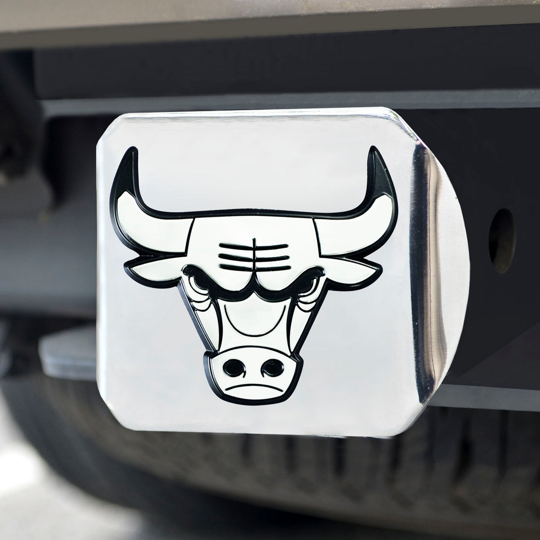 Chicago Bulls Chrome Hitch Cover 