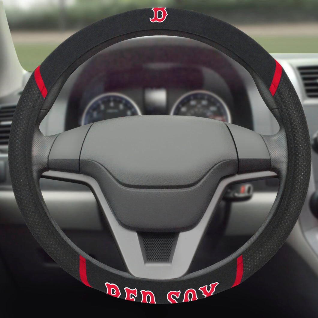 Boston Red Sox Steering Wheel Cover 