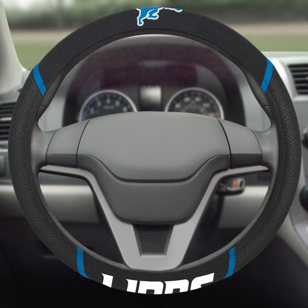 Detroit Lions Steering Wheel Cover 