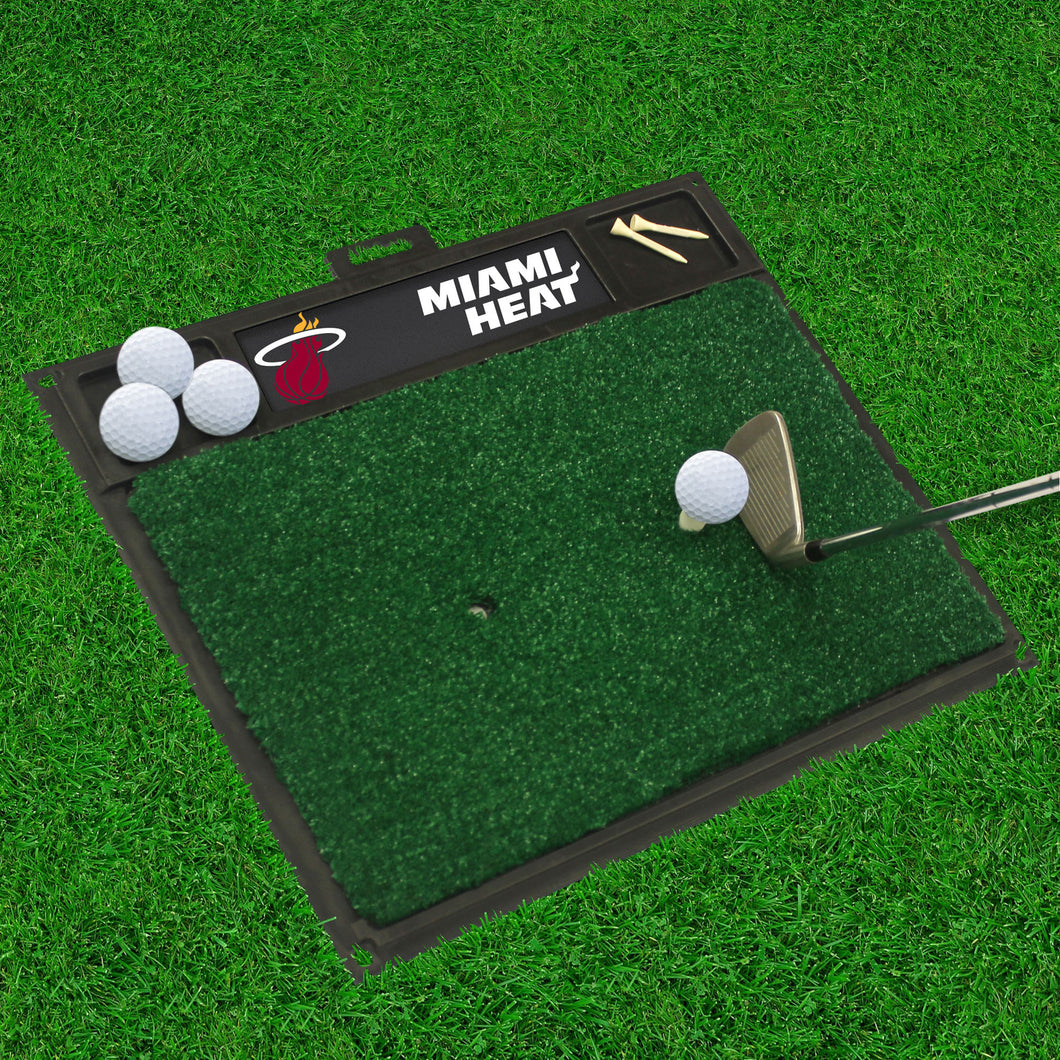 Miami Heat Golf Hitting Mat 20