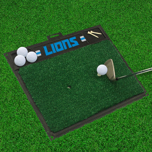Detroit Lions  Golf Hitting Mat - 20" x 17"