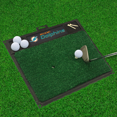 Miami Dolphins Golf Hitting Mat - 20