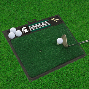 Michigan State Spartans Golf Hitting Mat 20" x 17"