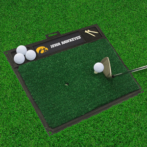 Iowa Hawkeyes Golf Hitting Mat 20" x 17"