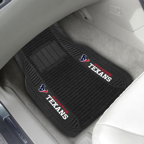 Houston Texans 2-piece Deluxe Car Mat Set 21