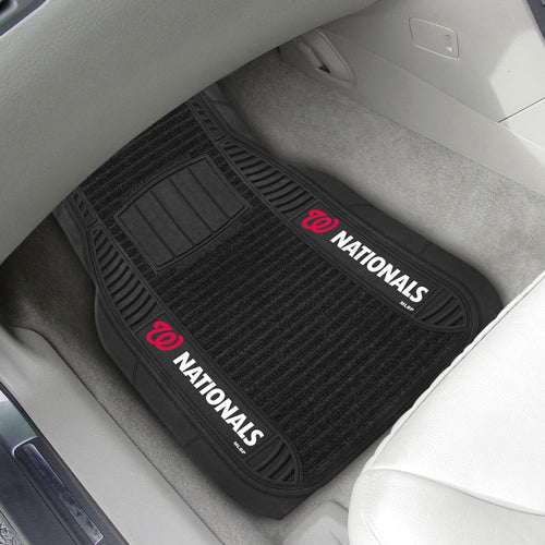 Washington Nationals 2-piece Deluxe Car Mat Set 21