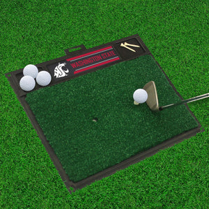 Washington State Cougars Golf Hitting Mat 20" x 17"