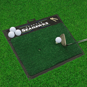Seattle Seahawks  Golf Hitting Mat - 20" x 17"