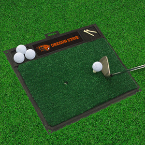Oregon State Beavers Golf Hitting Mat 20" x 17"