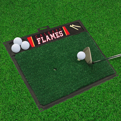 Calgary Flames Golf Hitting Mat 20