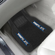 Winnipeg Jets 2-piece Deluxe Car Mat Set 21"x27"
