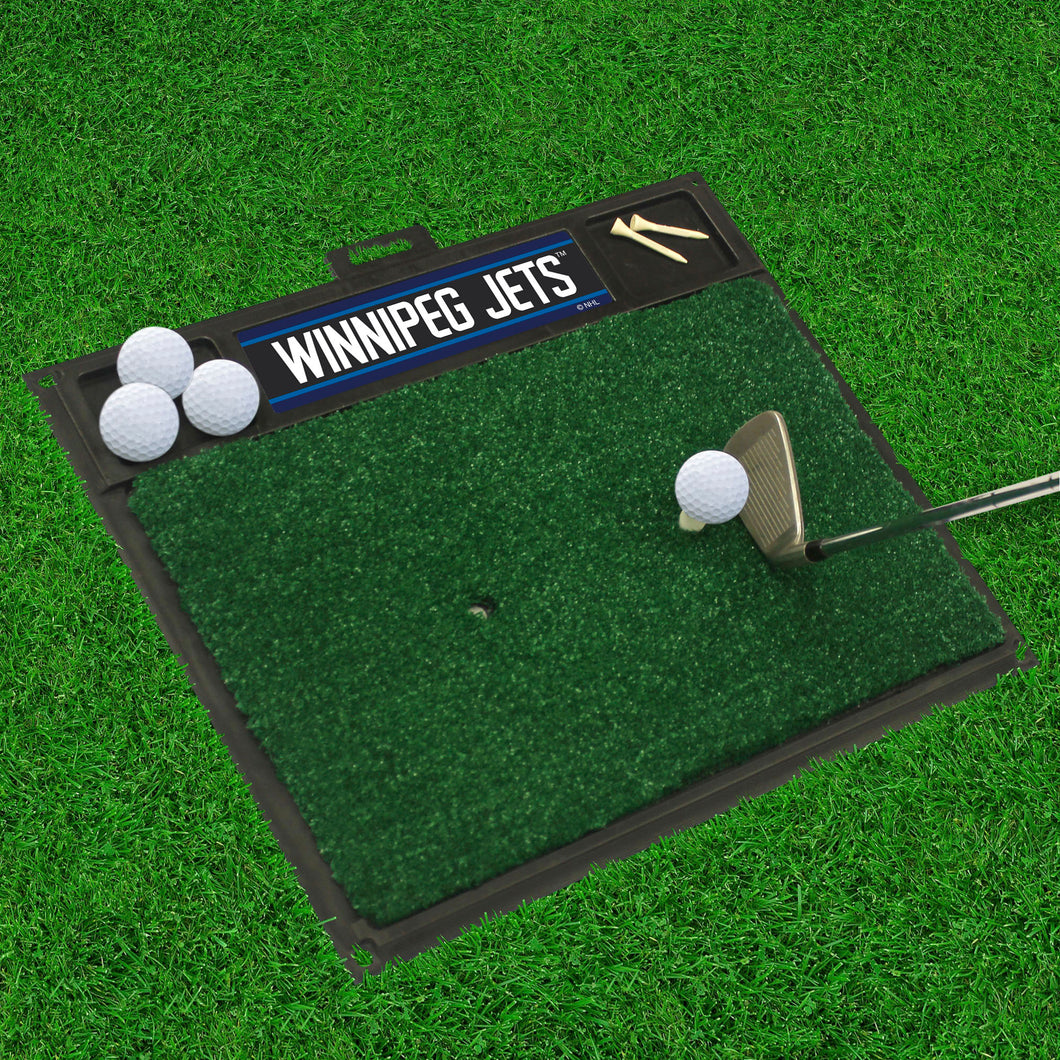 Winnipeg Jets Golf Hitting Mat 20