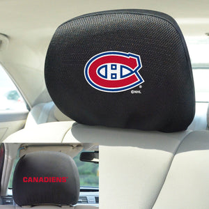 Montreal Canadiens Set of 2 Headrest Covers