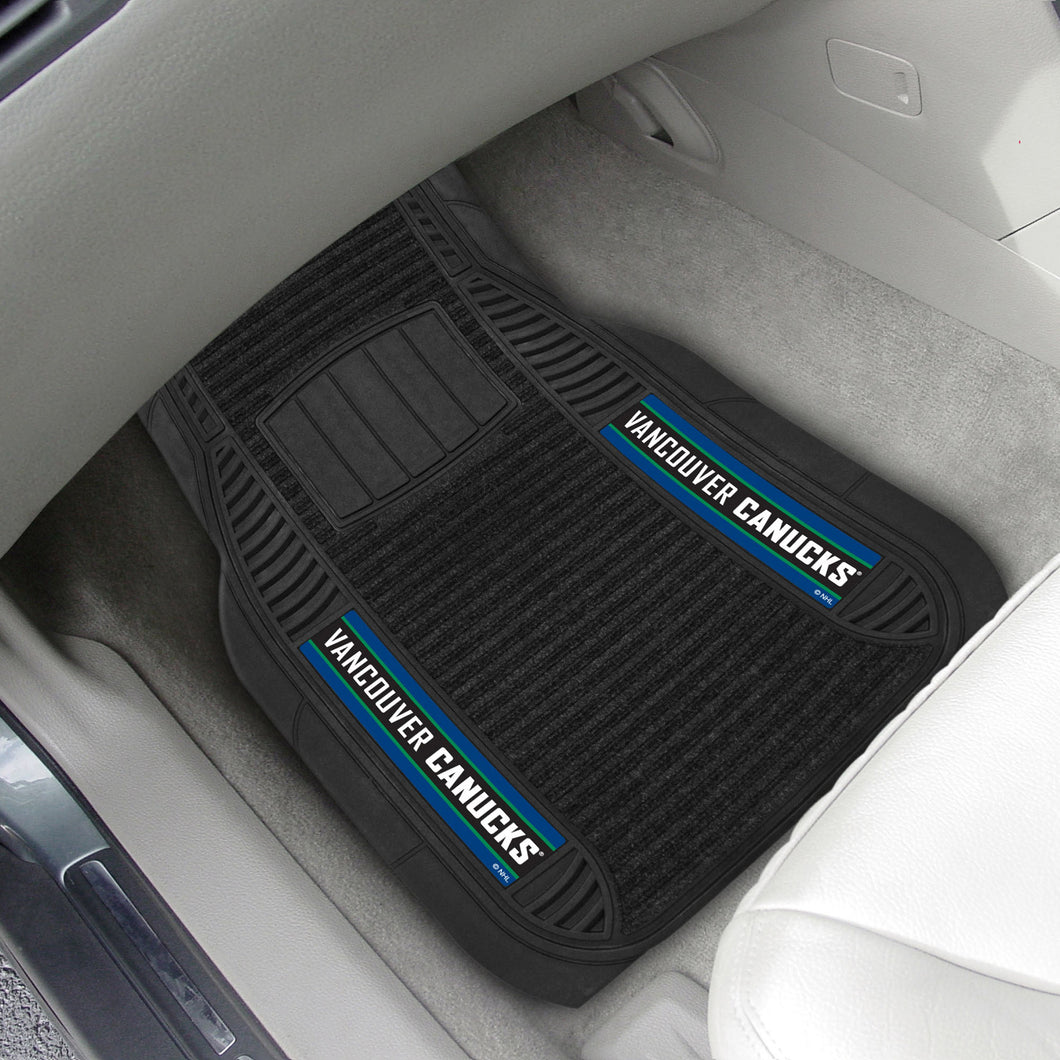 Vancouver Canucks 2-piece Deluxe Car Mat Set 21