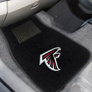 Atlanta Falcons  2-Piece Embroidered Car Mat Set - 17"x25.5"