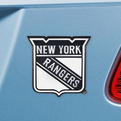 New York Rangers Chrome Auto Emblem